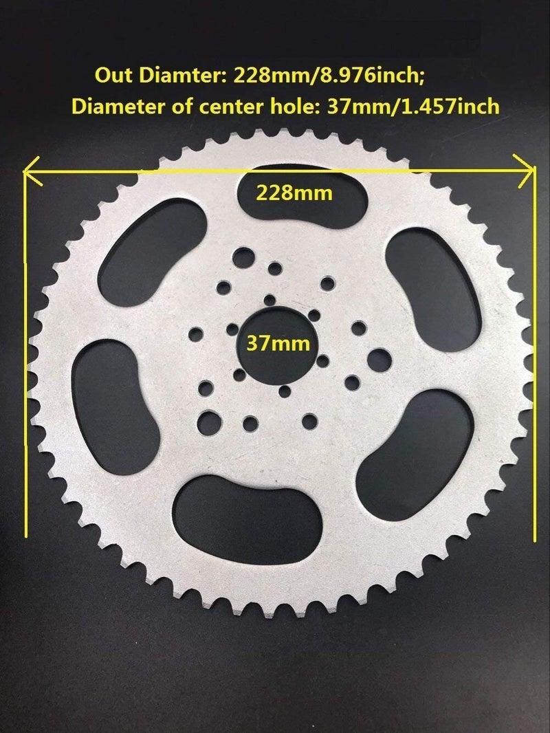 CDHPOWER Multifunctional 56 Teeth Sprocket for 415/415h chain -2 Stroke Gas Engine Motor Gas Motorized Bicycle - Image 2
